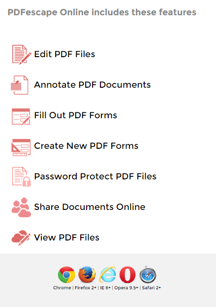 Pdfescape Online Pdf Editor Offizieller Download Freeware